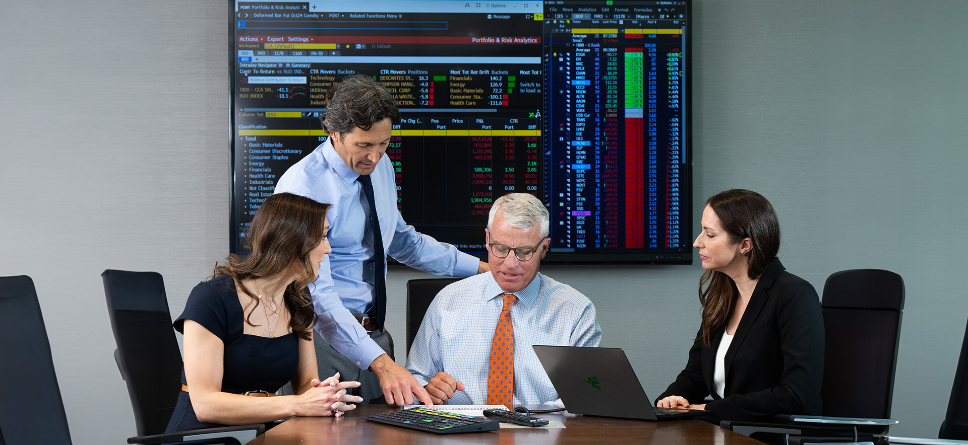 conestoga capital advisors group conference table discussion